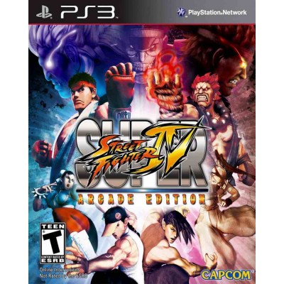 Super Street Fighter IV - Arcade Edition [PS3, английская версия]